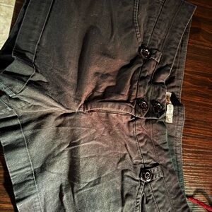 Have Charcoal Buttoned Shorts